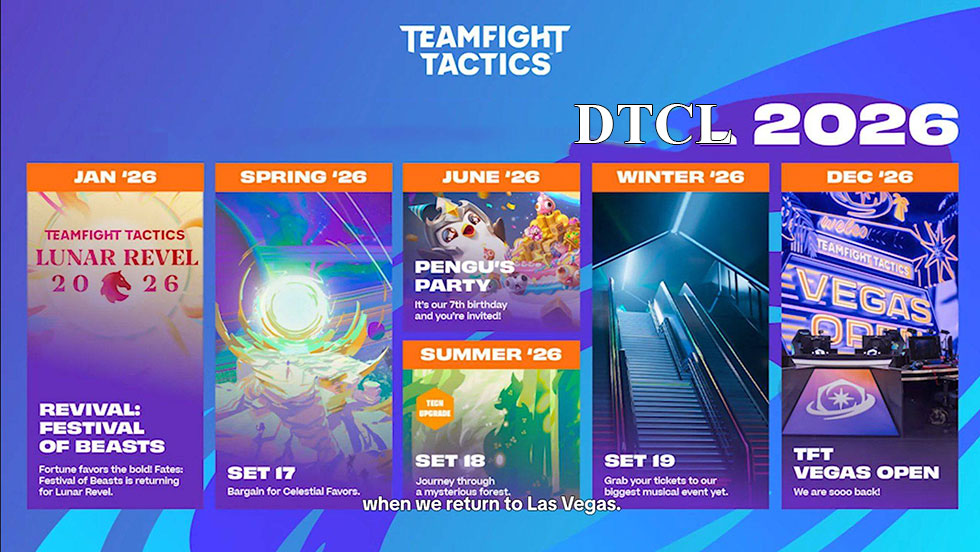 DTCL 2026: Lộ trình phát triển mùa 17, 18 và 19