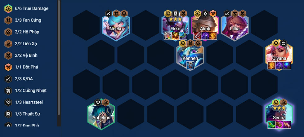 Đội hình Senna True Damage