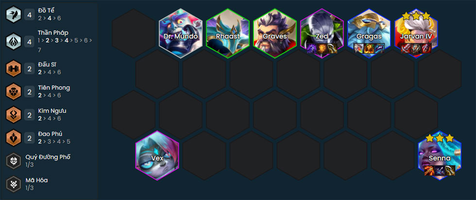 Đội hình Jarvan Đồ Tể