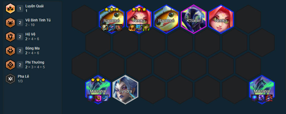 Đội hình Malzahar Cặp Đôi Hoàn Cảnh Đội hình Malzahar Cặp Đôi Hoàn Cảnh