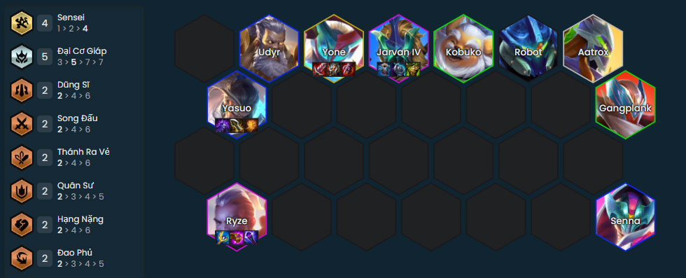Ryze Sensei Đại Cơ Giáp