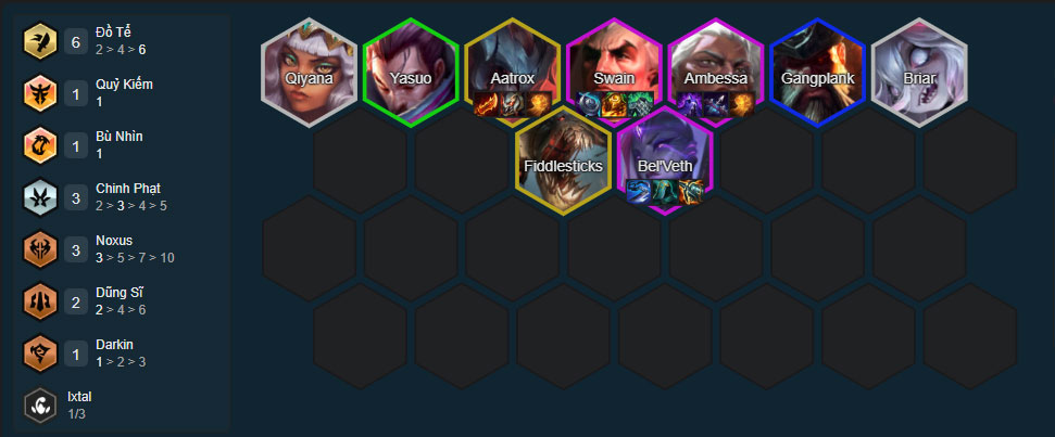 Đội hình Bel'Veth Đồ Tể Đội hình Bel'Veth Đồ Tể