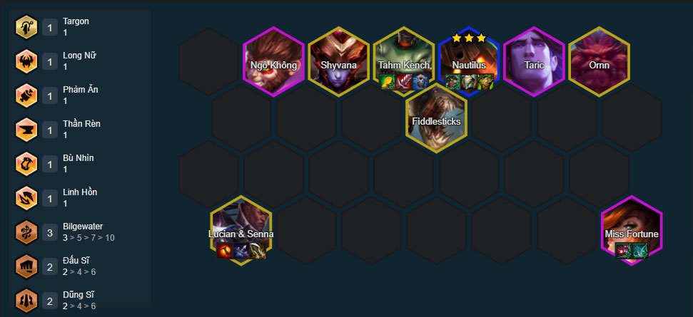 Đội hình MissFortune Flex Đội hình MissFortune Flex