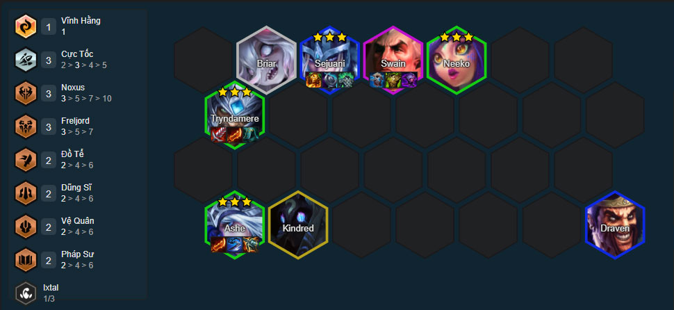 Đội hình Tryndamere Cực Tốc DTCL mùa 16