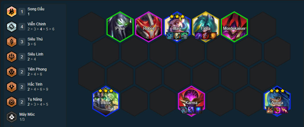 Đội hình Aurora Siêu Thú DTCL mùa 17 mới nhất