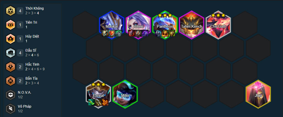 Đội hình Ezreal Thời Không DTCL mùa 17 mới nhất