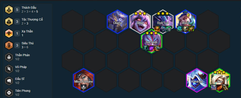 Đội hình Jinx Thách Đấu DTCL mùa 17 mới nhất