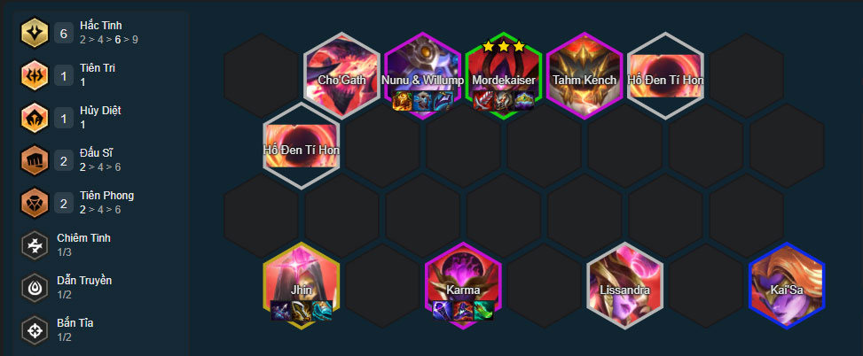 Đội hình Mordekaiser Nhiệt Tử DTCL mùa 17 mới nhất