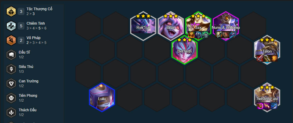 Đội hình Talon Chiêm Tinh DTCL mùa 17 mới nhất