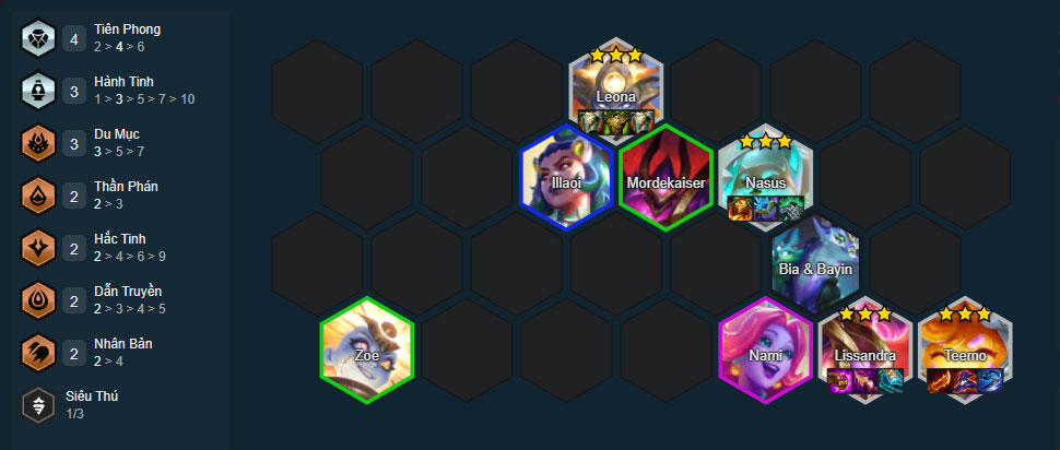 Đội hình Teemo Tiên Phong DTCL mùa 17 mới nhất