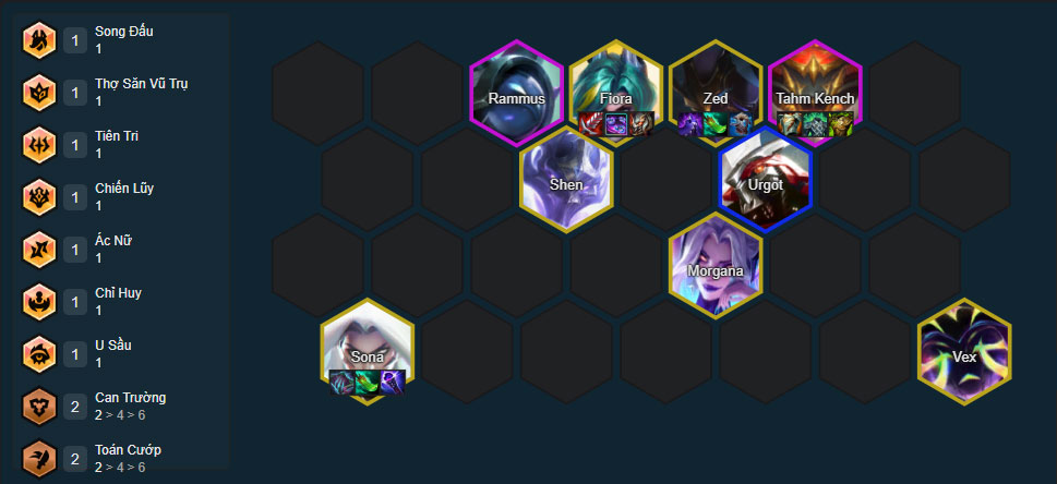 Đội hình Zed Kẻ Xâm Lăng DTCL mùa 17 mới nhất