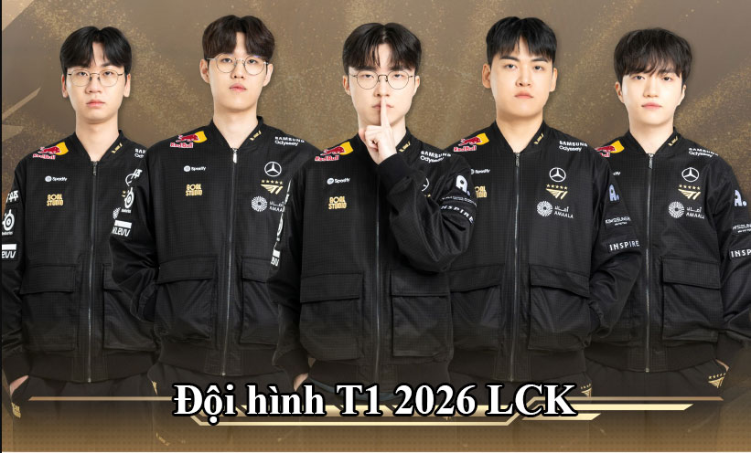 Đội hình T1 2026 LCK