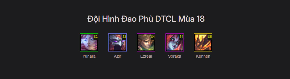 Đội hình Hiền DTCL mùa 17 mới nhất