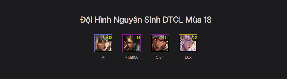 Đội hình Hiền DTCL mùa 17 mới nhất