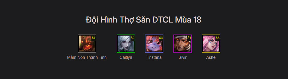 Đội hình Hiền DTCL mùa 17 mới nhất
